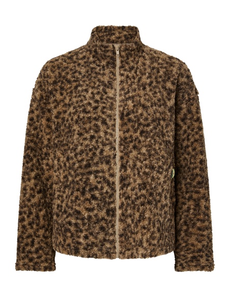 Veste Léopard Tannin PCKATTY PIECES - 4 | MUJER